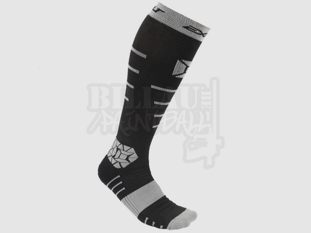 Exalt Calcetines de compresión negro gris, imagen 1 de 3