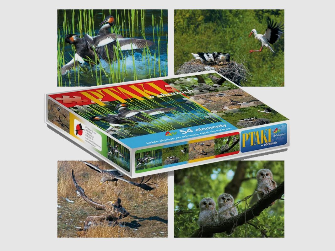 PUZZLE – VÖGEL 4X54