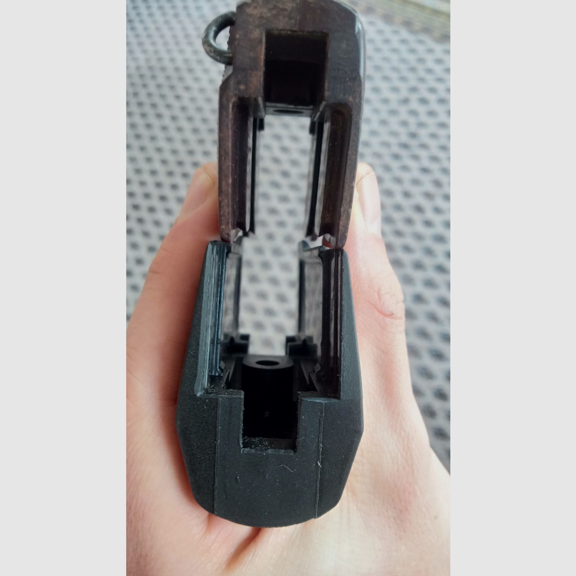 Grip shell for 9x18 Makarov PM finest Soviet Bakelite