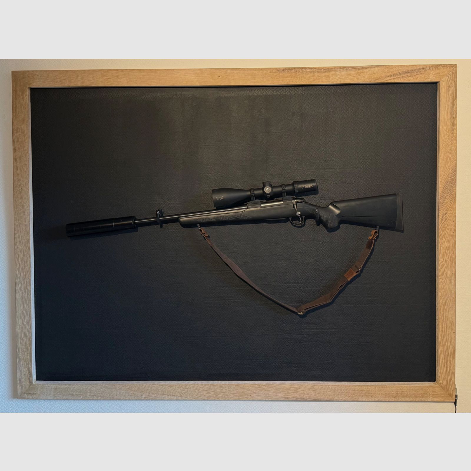 Komplettangebot für Linksschützen: Tikka T3 Kal. 6,5x55SE mit A-Tec & 3-12x56 ZF - mit Schussbild!