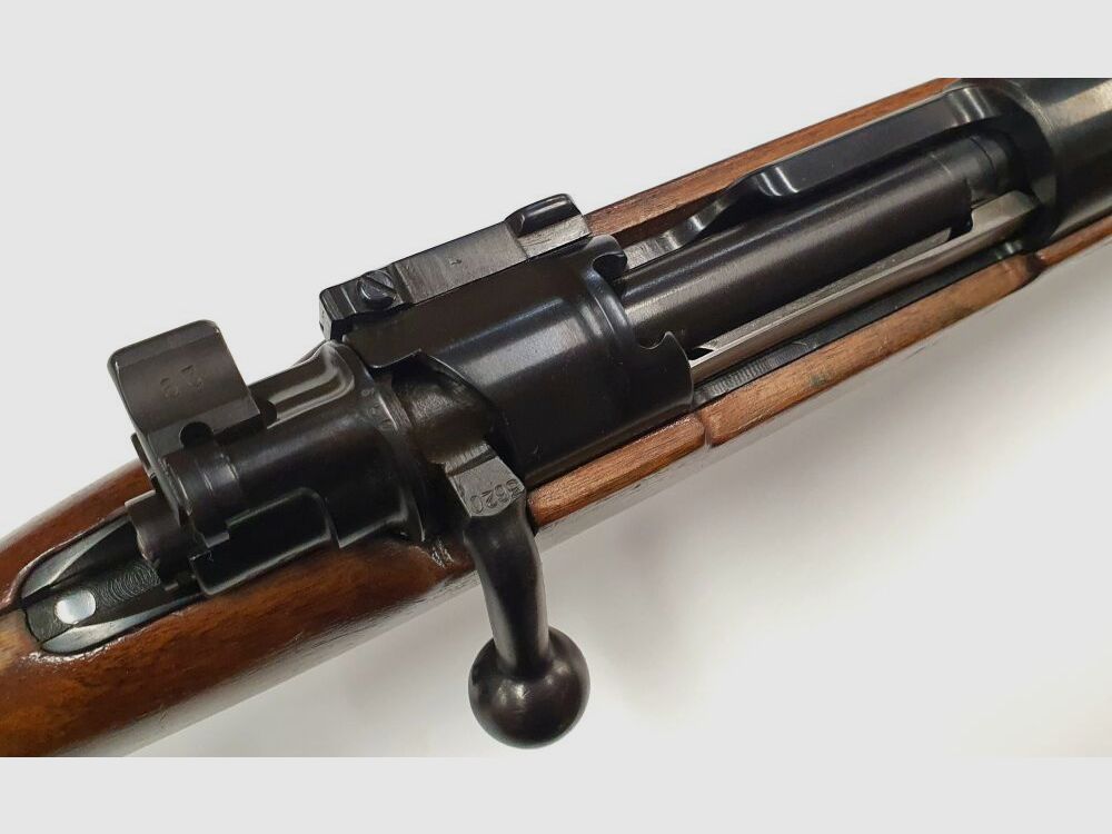 Original Mauser Oberndorf K98 Jagdliche Schäftung, neuer Matchlauf