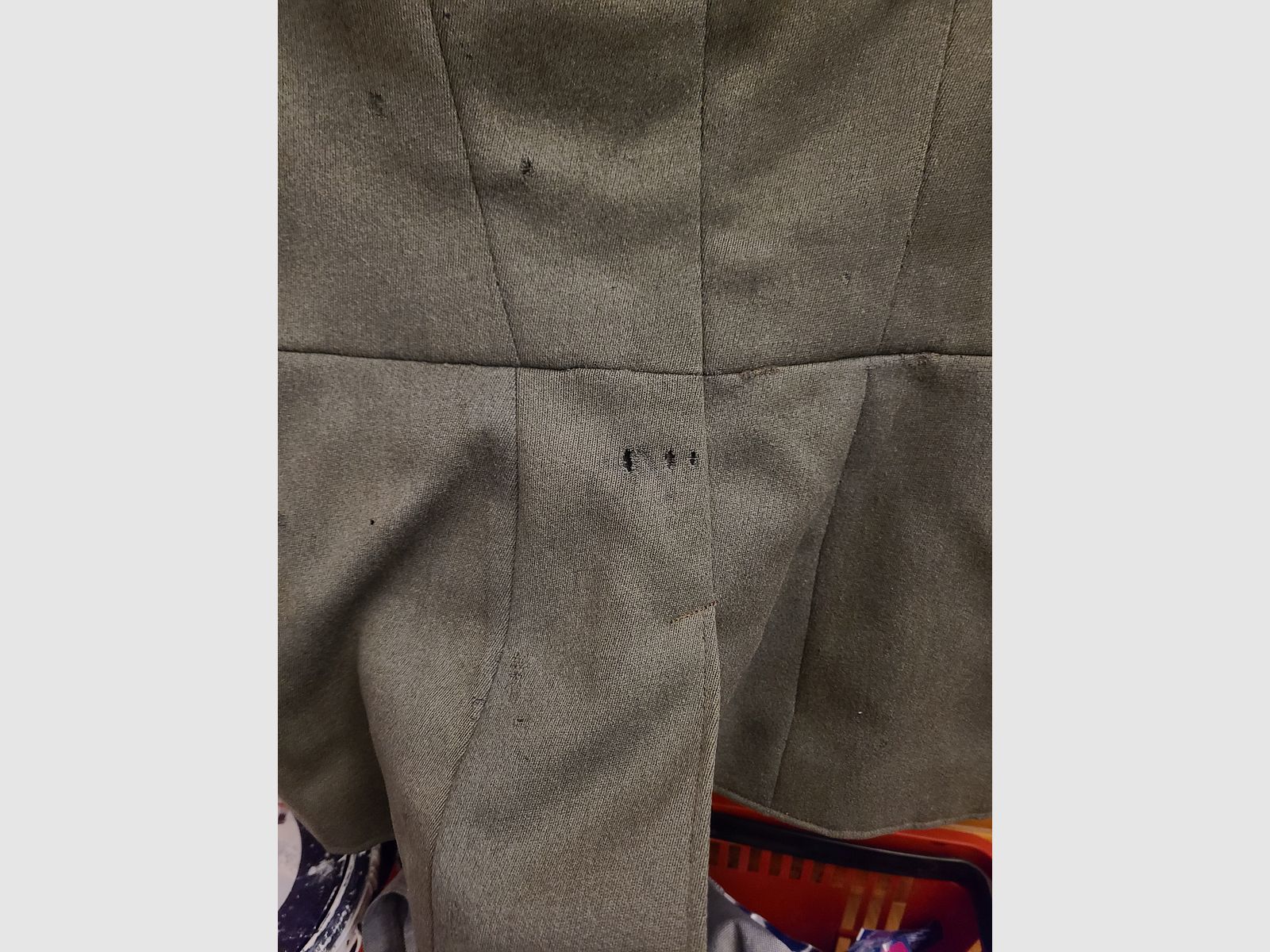 Uniforme Wehrmacht giacca 100% originale ritrovamento in soffitta