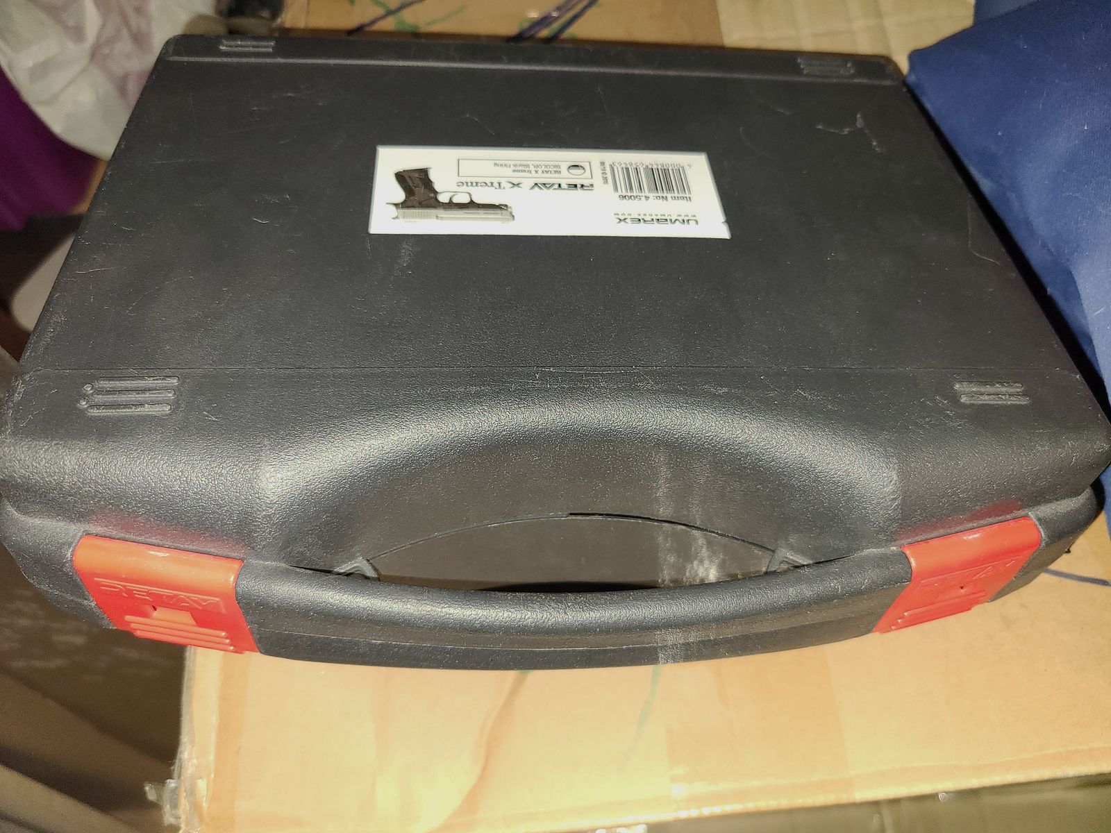 RETAY X TREME / CHROMED SILVER / with accessories 3 MAGAZINES / with original packaging / cal. 9mm P.A.K. / PTB 1042 / BLANK FIRING GAS PISTOL / NEW YEAR'S EVE / SELF-DEFENSE / LIKE NEW / !!! PLEASE READ DESCRIPTION !!!