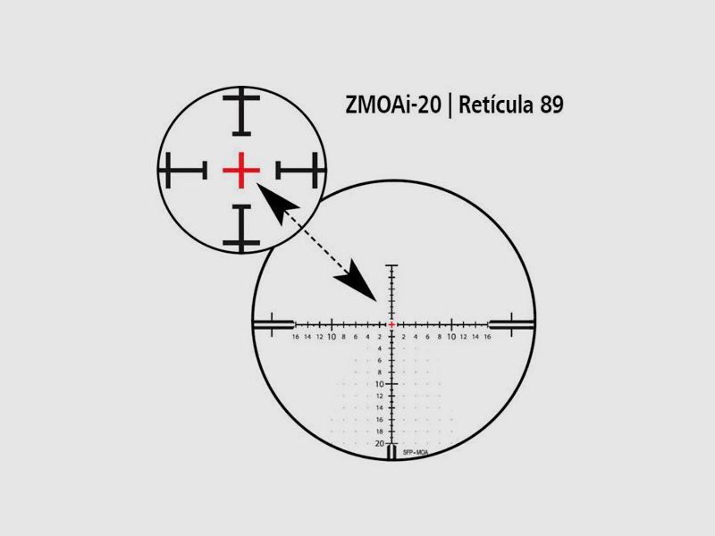 Zielfernrohr ZEISS CONQUEST V4 6-24X50, afbeelding 9 van 10
