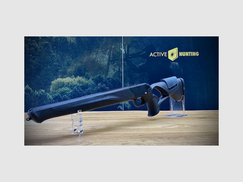 Blaser R8 Ultimate stock / Black-Brown / 17mm contour / reinforced stock back & butt plate