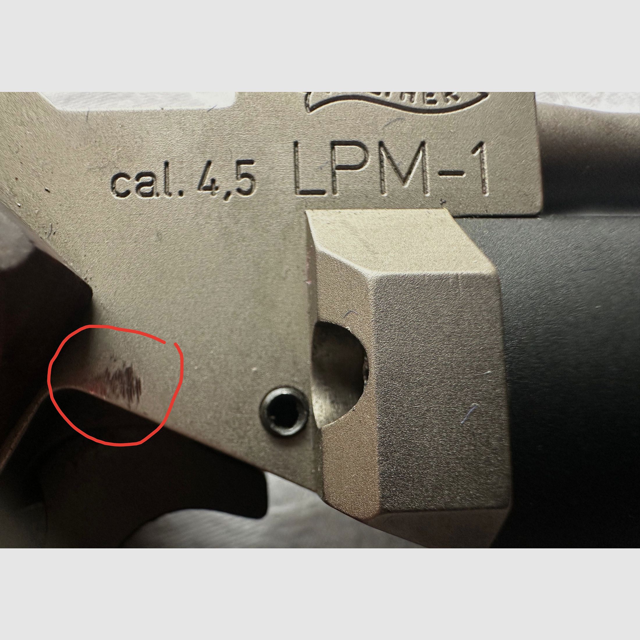 Walther Luftpistole LPM -1