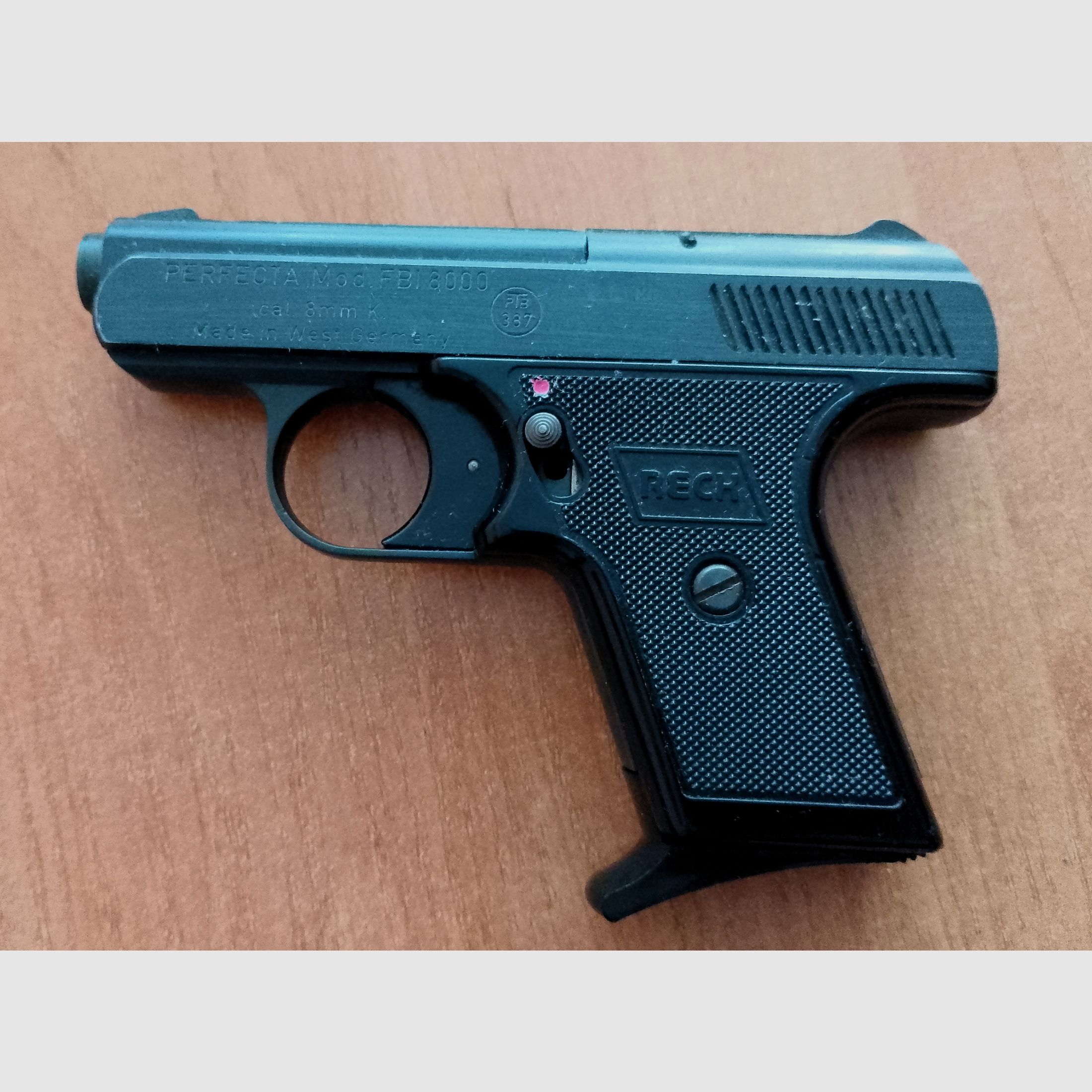 Reck FBI 8000 cal. 8 mm blank in PTB 387