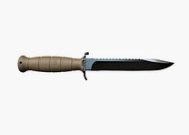 Glock Feldmesser FM 81 braun – Militärisches Mehrzweckmesser