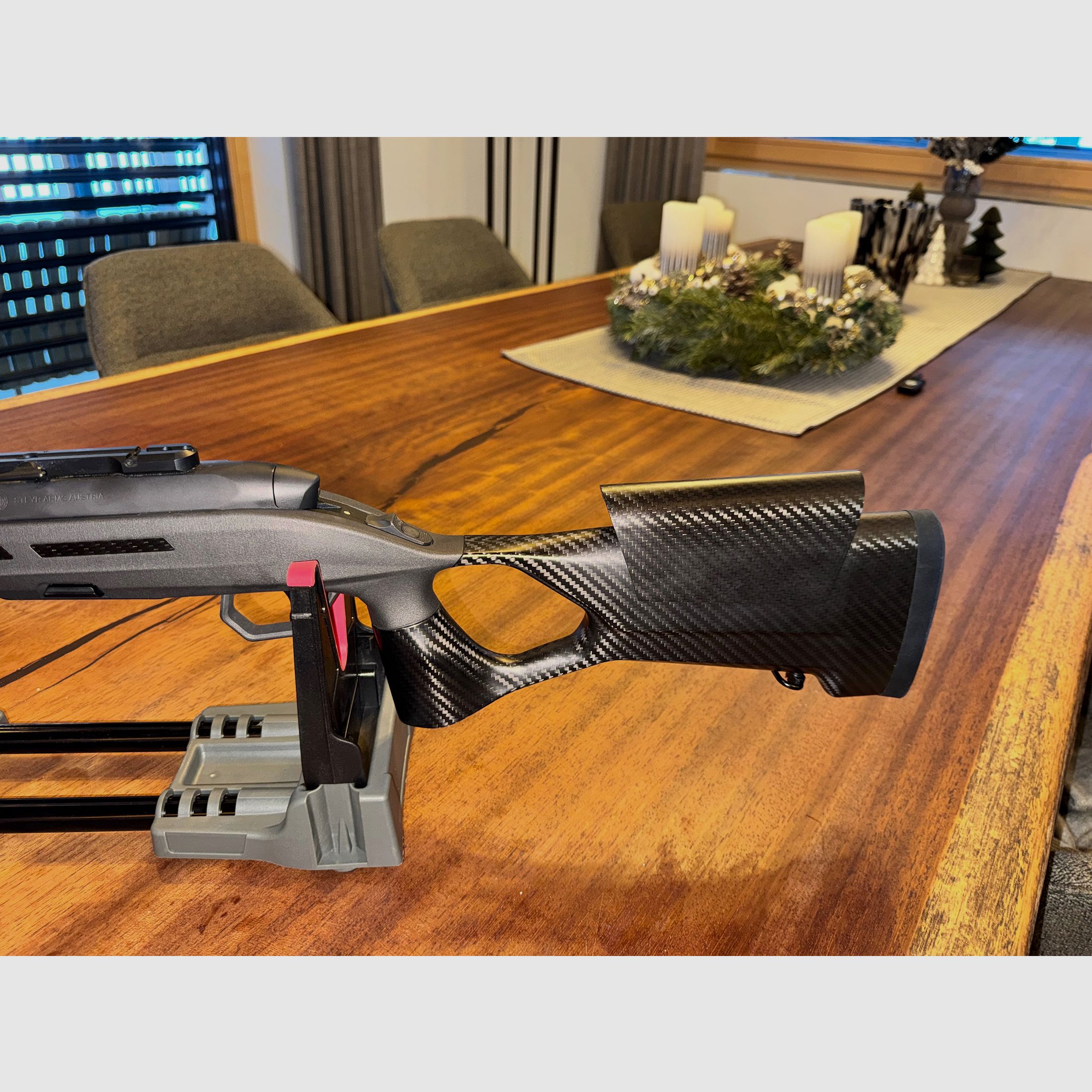 Steyr Sm12 .308 Fbt carbon stock