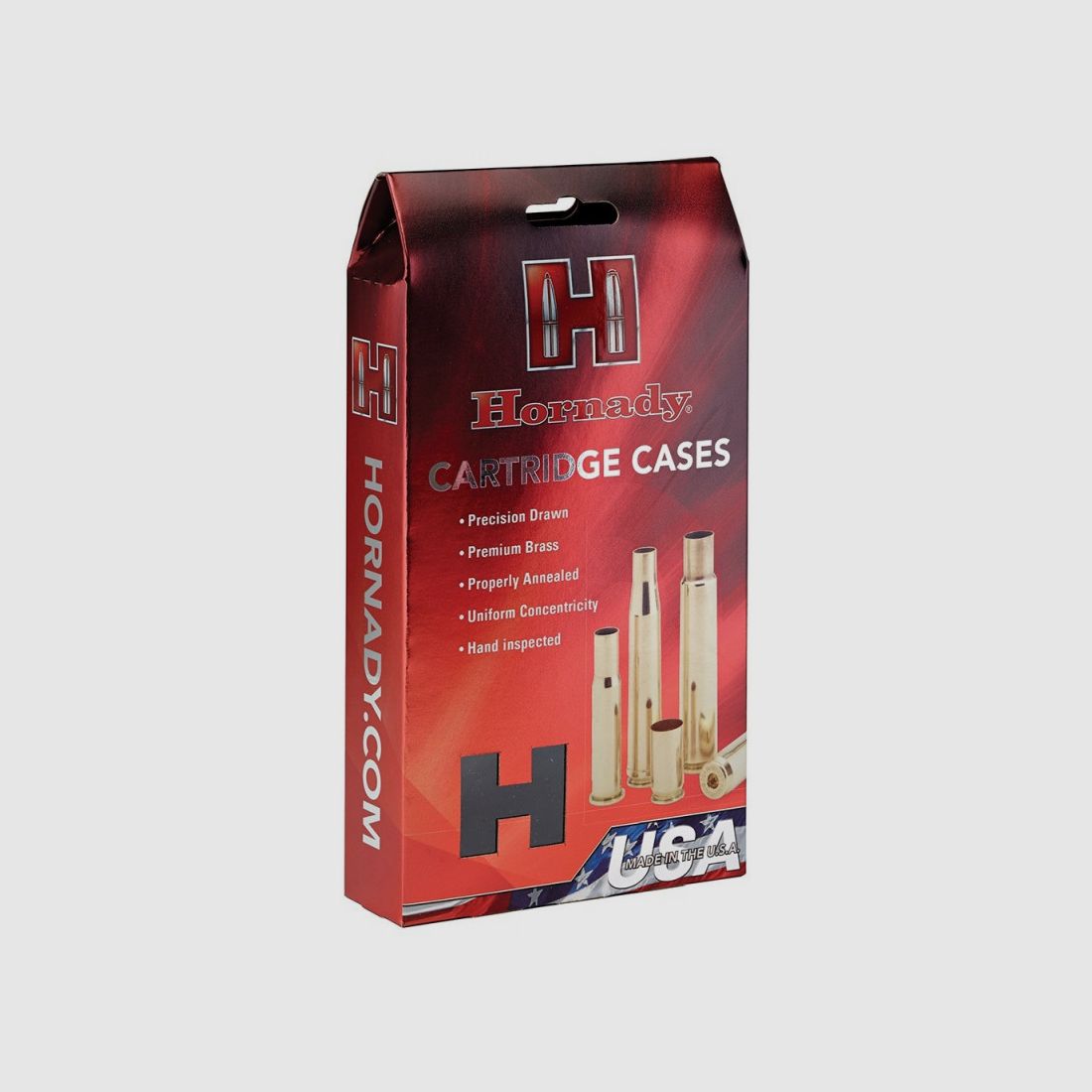 BOX OF 50 HORNADY UNPRIMED CASES 358 WIN
