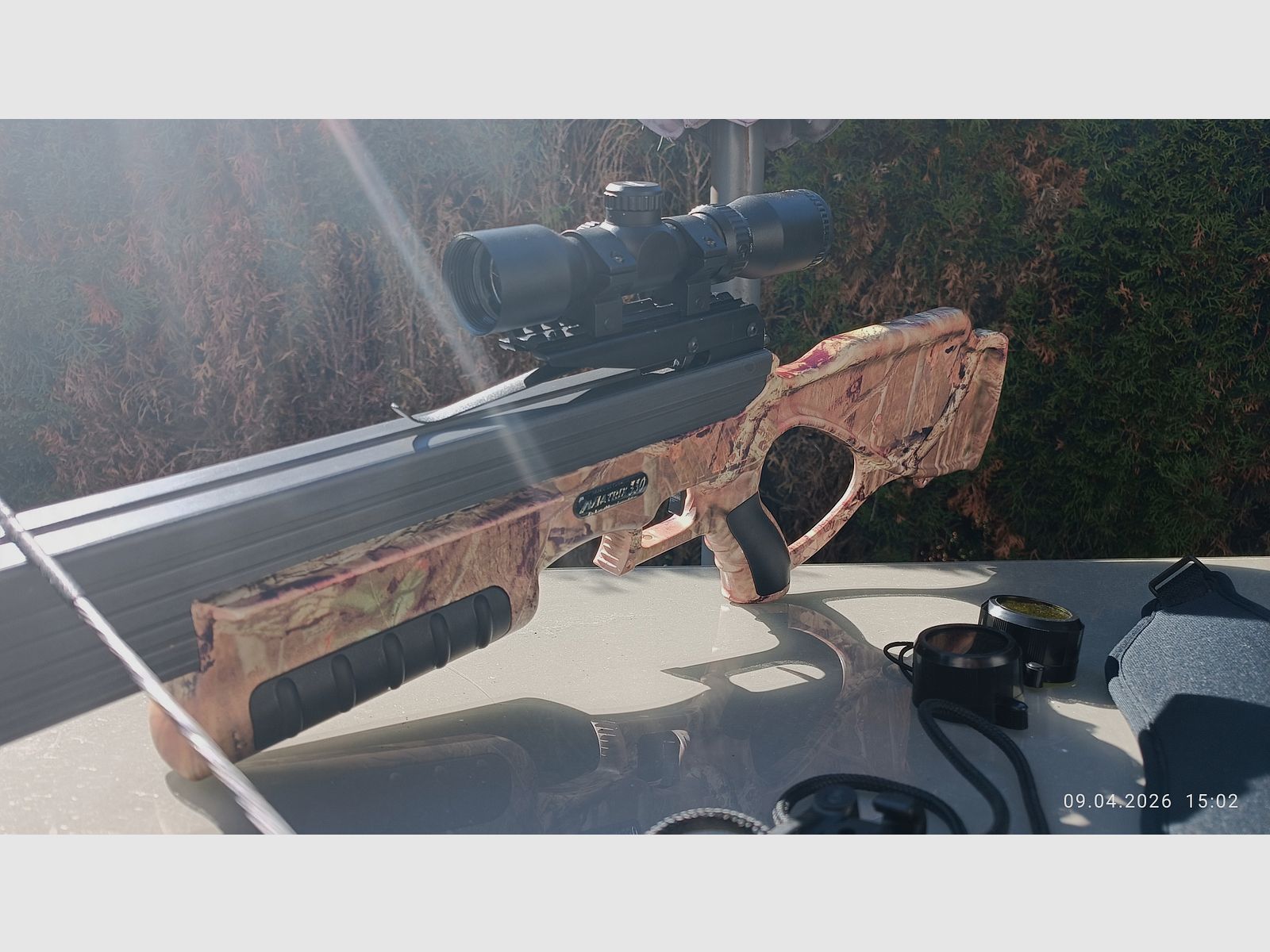 Armbrust Excalibur Matrix 330 mit Zubehör 