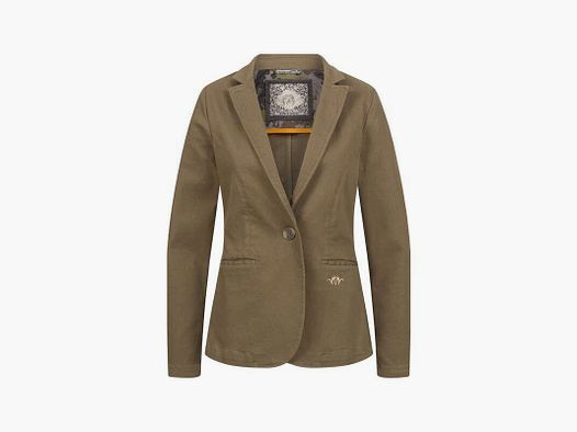 Blaser Damen Denim Stretch Jacke Marie dunkel grün 42