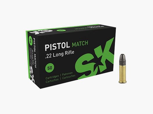 Munition SK Pistol Match LRN