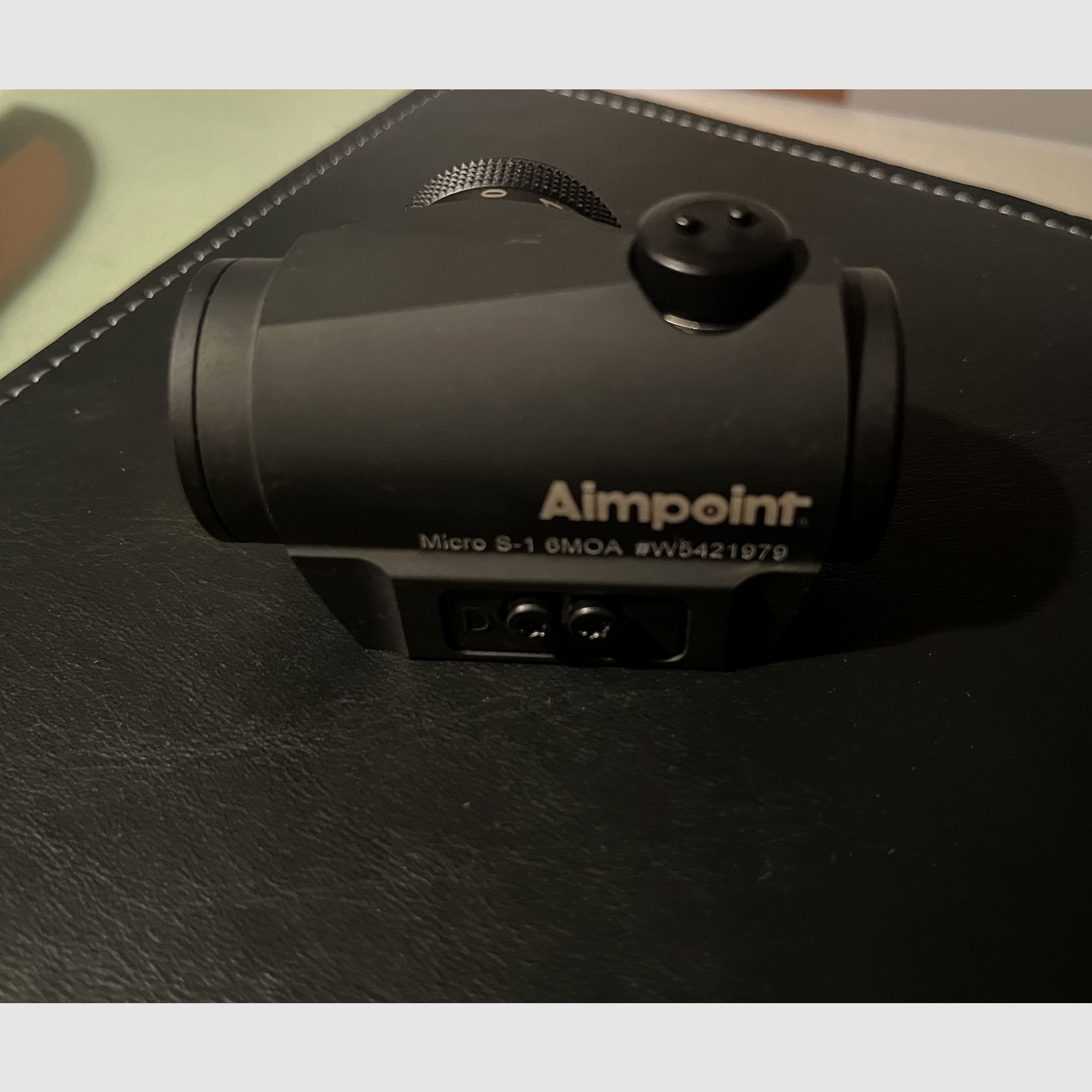 Visor de escopeta Aimpoint Micro S1 punto rojo