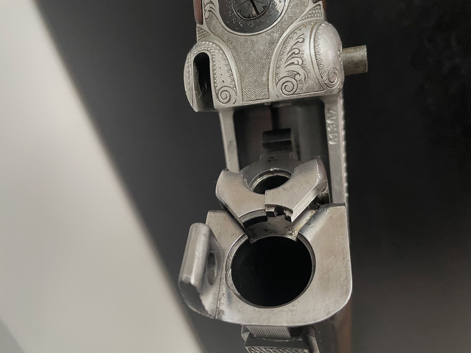 Bockbüchsflinte Krieghoff Alb Seitenspanner 7x57r 16/70 Schwenkmontage