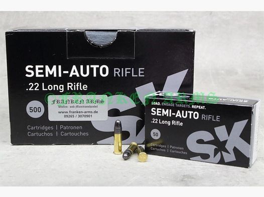 Fucile SEMI-AUTO SK Schönebeck .22 l.r. 40gr. 2,59g 50 pezzi Prezzi a scalare