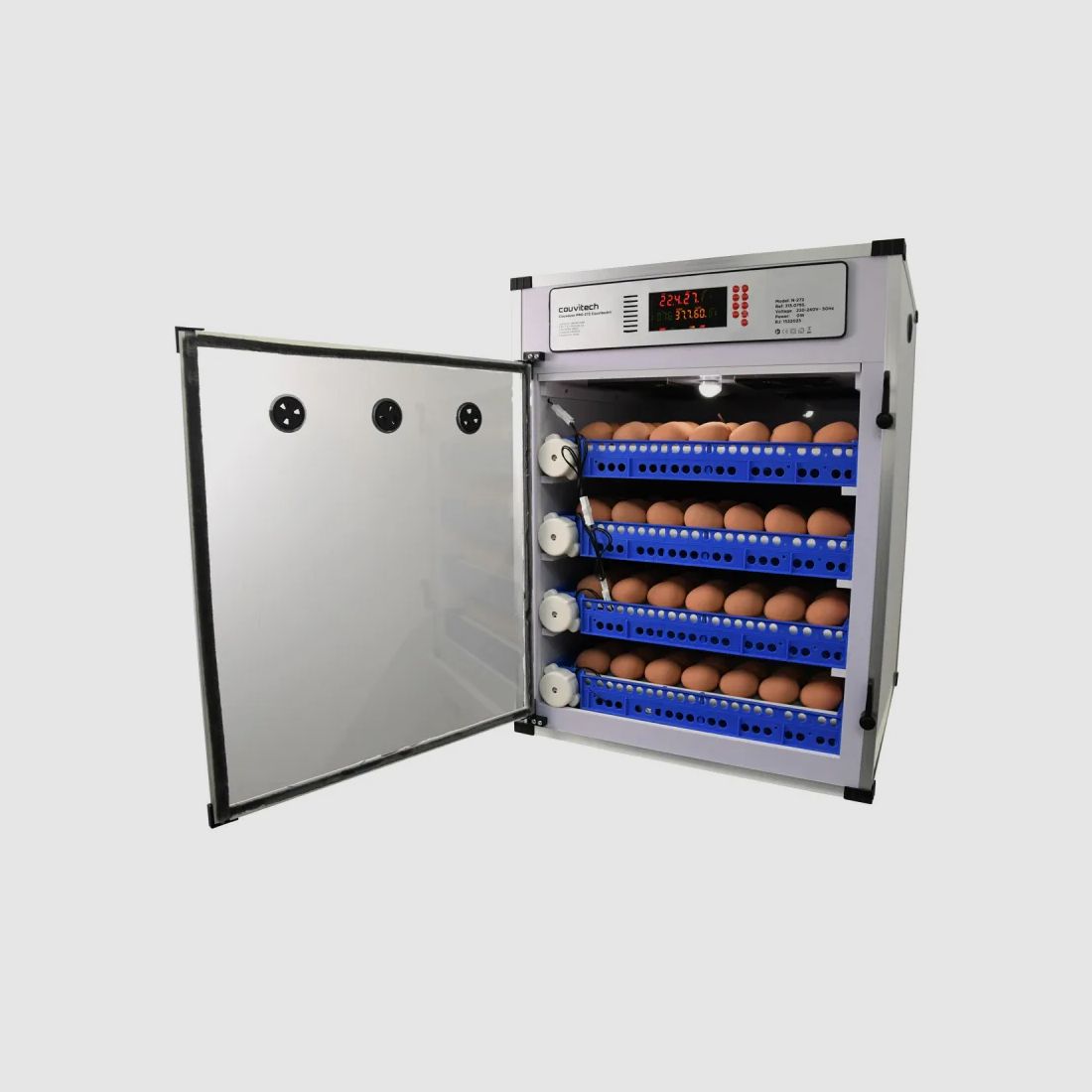 Automatische Brutmaschine Couvitech PRO 272 Eier – 4 Ebenen, Bild 5 von 32