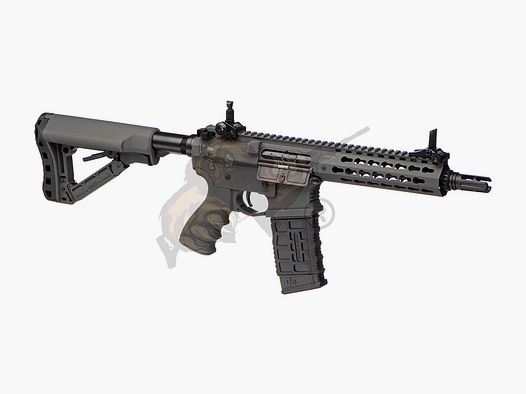 G&G CM16 SRS Airsoft mit ETU in Battleship Grey - max. 0,5 Joule