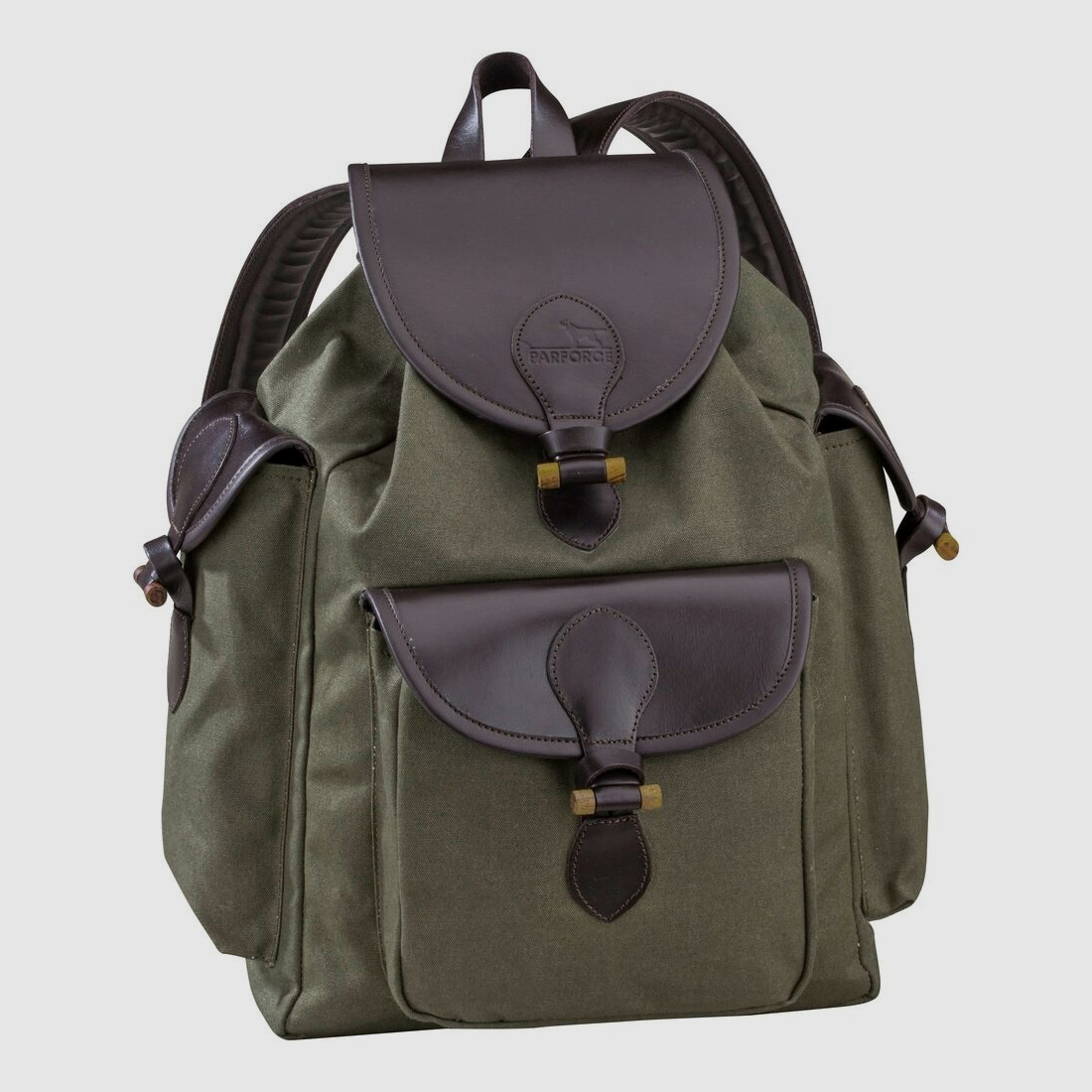 Parforce Rucksack mit Lederapplikationen