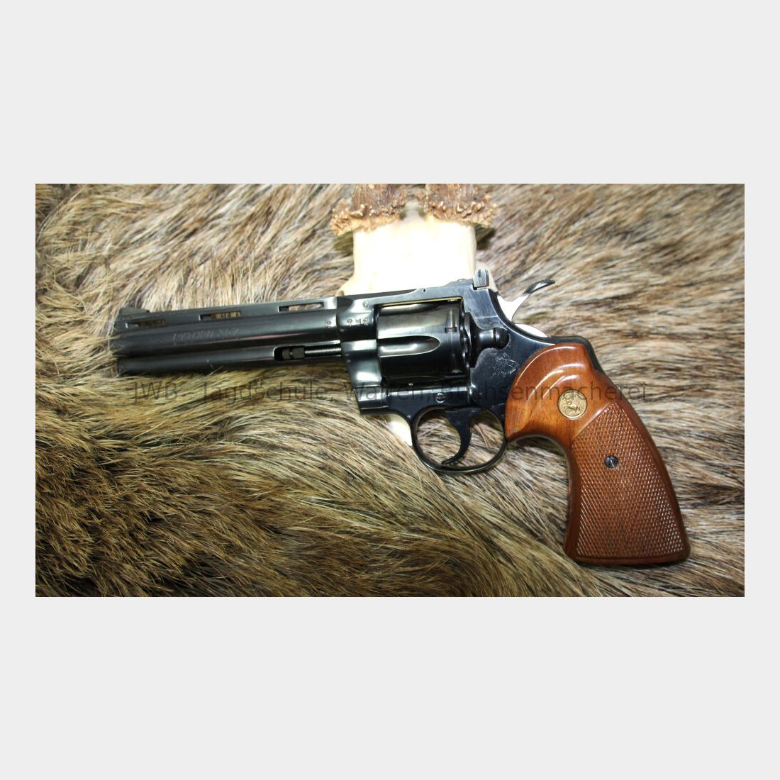 Colt Python 6" Kaliber .357 Mag. Beschuss 1975