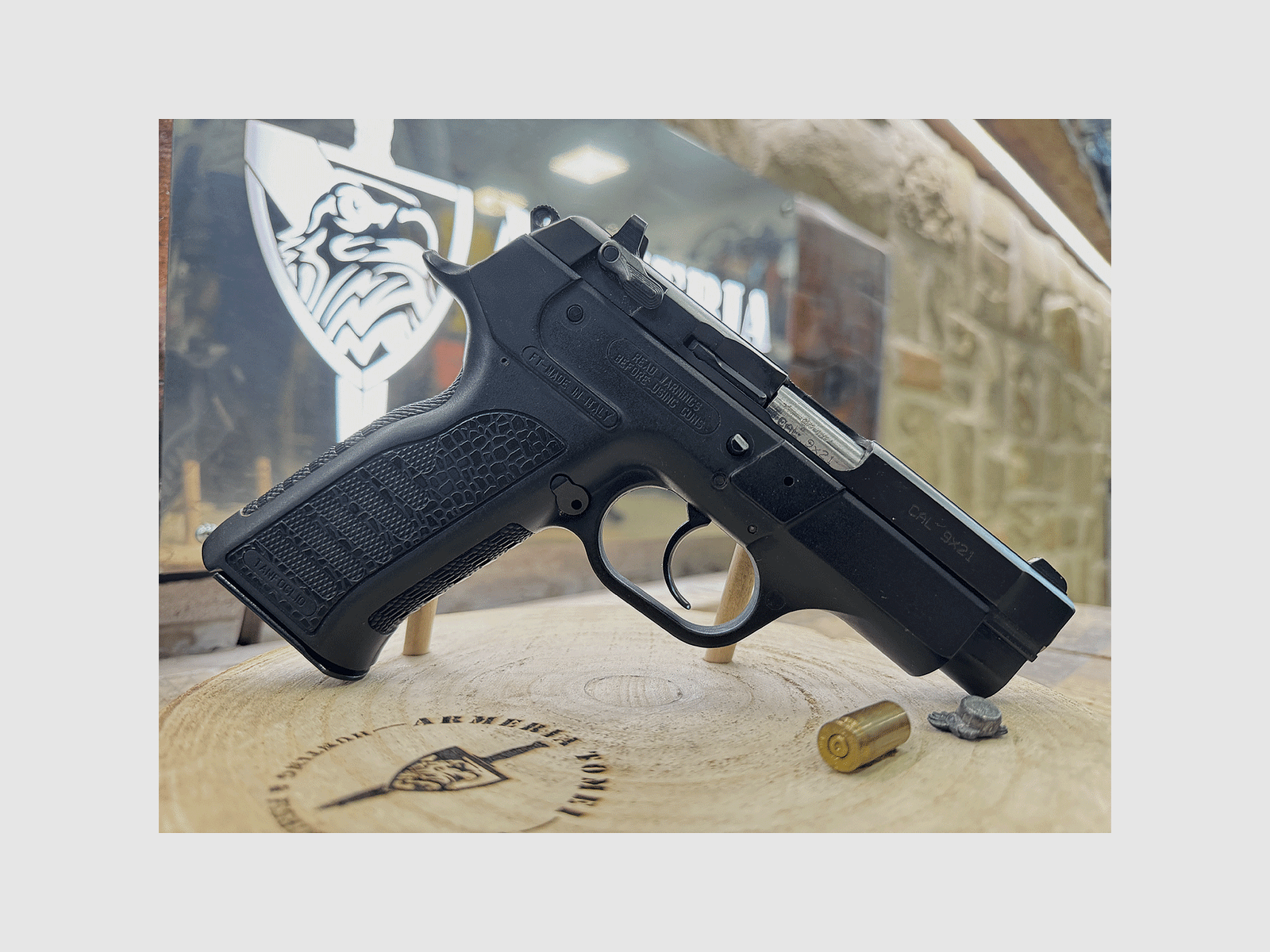USADO – PISTOLA – TANFOGLIO MOD. FORCE 921 CARRY R cal. 9×21, imagen 4 de 6