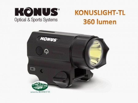 KONUS Taktische Taschenlampe KONUSLIGHT-TL 360 Lumen