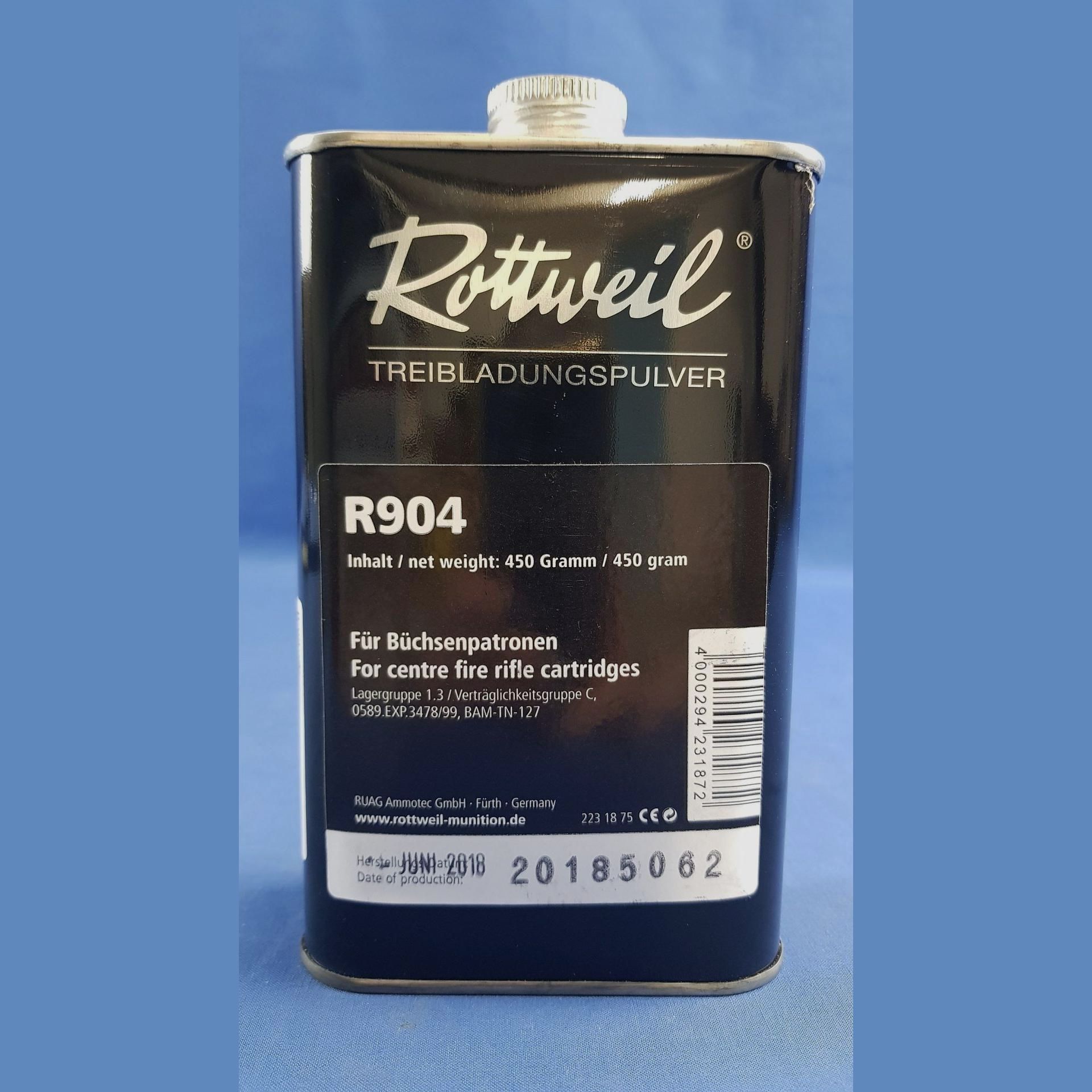 Rottweil Nitrocellulosepoeder R904