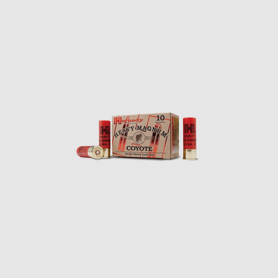 Hornady Shotgun Cartridge Heavy Magnum Coyote .12/76 42g #BB (4.5mm) 10 Cartridges