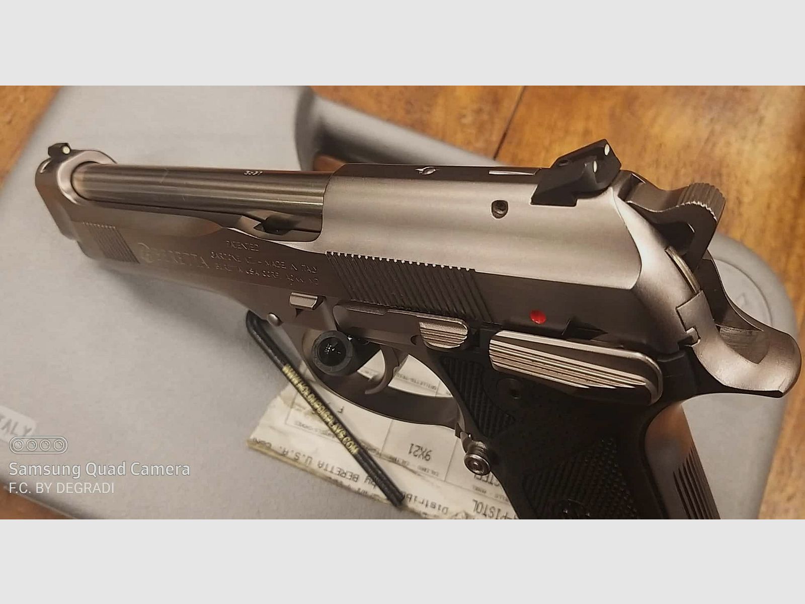 BERETTA STEEL I 9X21, image 3 sur 5
