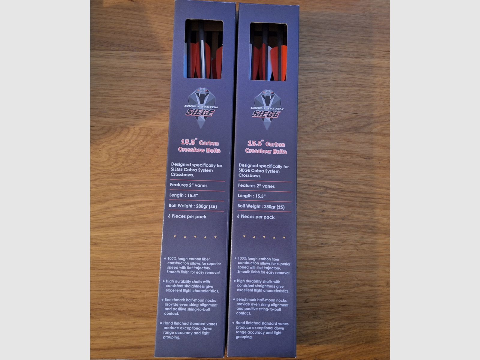 11 neue Bolzen für EK Archery Cobra System Siege 15,5 Zoll