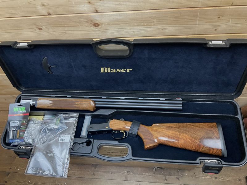 BDF Blaser F3 Game Kal.12/76, Neuwertig!!! mit original Koffer und Zubehör!!!