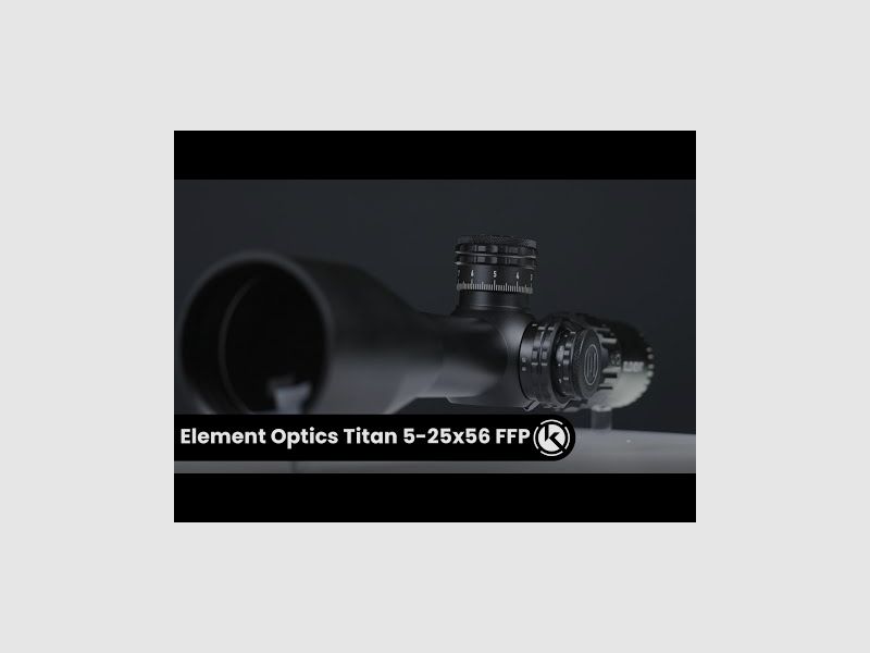 Element Optics Titan 5-25×56 FFP Lunette de tir — APR-2D · 1/4 M.O.A., image 2 sur 8