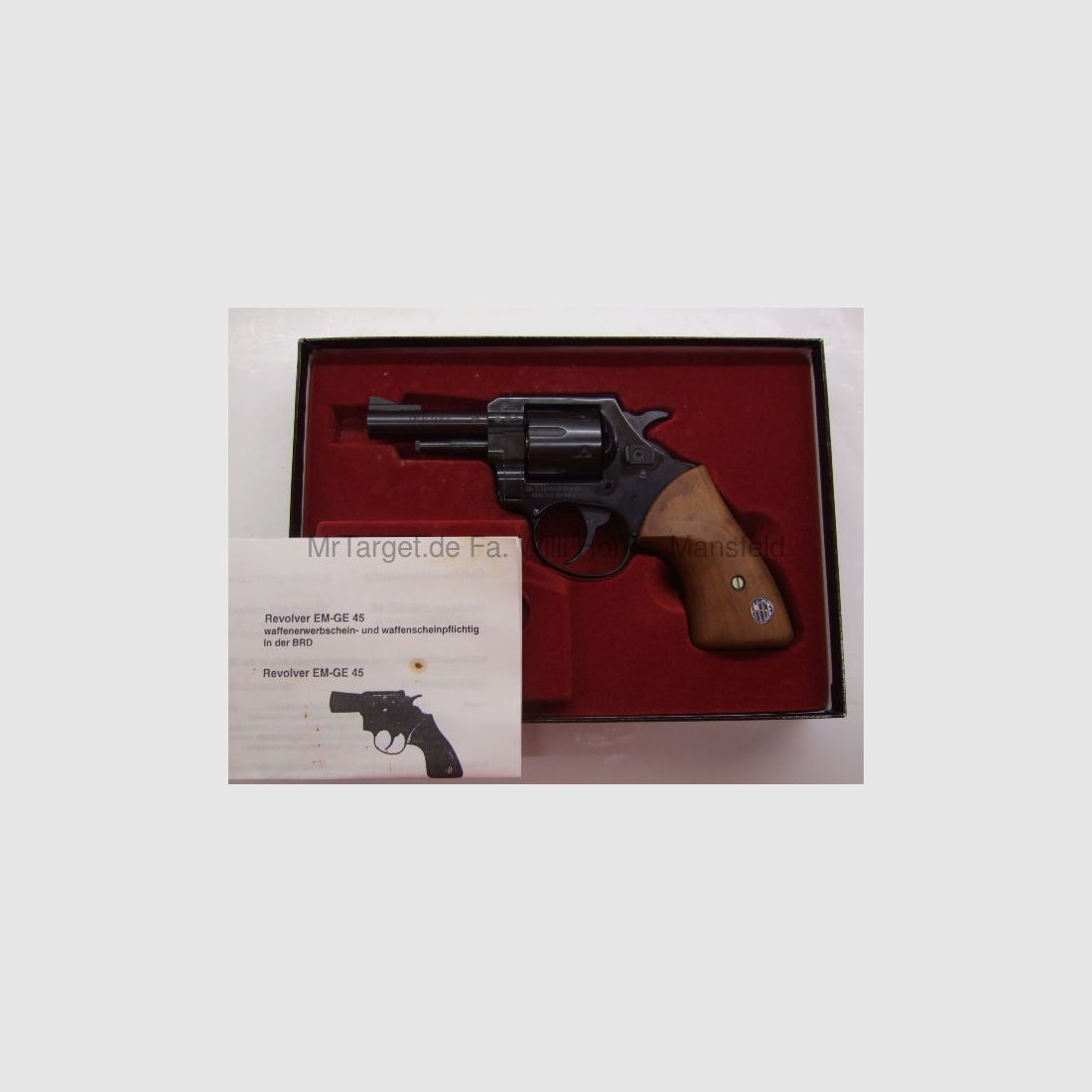 EM-GE Sports Equipment GmbH 323 (also Mod. 45), 6-shot, LIKE NEW, 3"-run