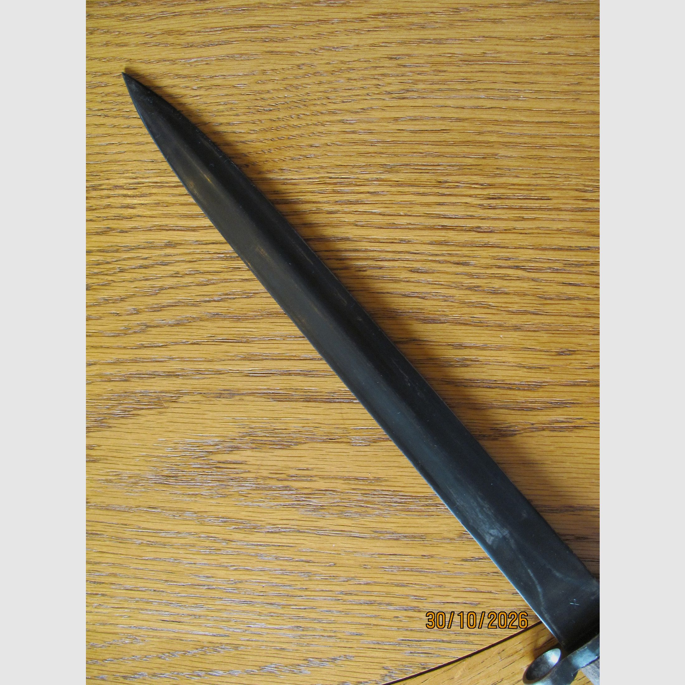 Seltenes M1903 Bajonett Lee Enfield mit verschiedenen Abnahmestempeln und Prägungen, Bild 8 von 9