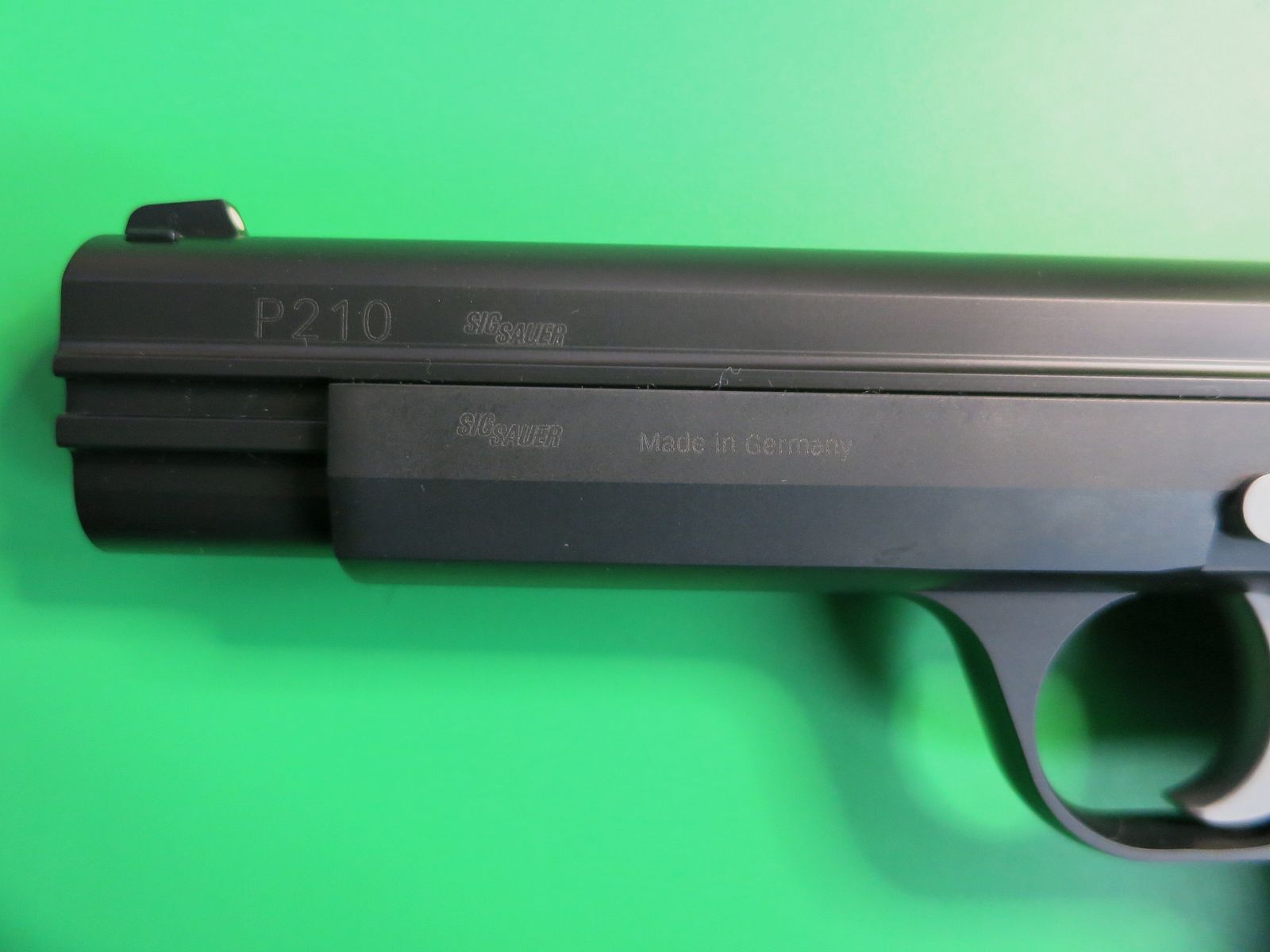 SIG Sauer P210 LEGEND, ungeschossen, deutsche Sammler-Fertigung Eckernförde, Kaliber 9mm Luger      #94