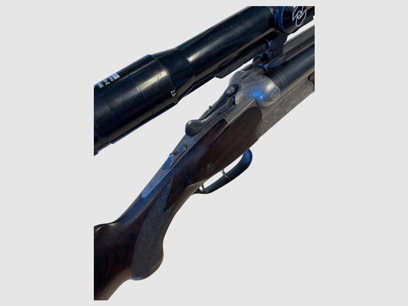 Fucile Simson Suhl Cal. .30-06 / 12/70 / .222 + ZF Zeiss Diavari 2,5-10x52