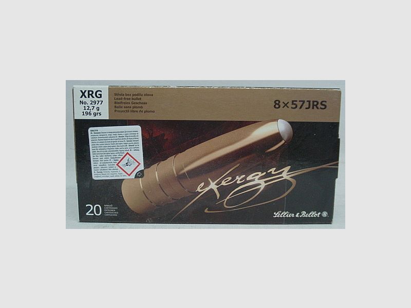 8x57IRS XRG exergy - 12,7g/196gr (a20)