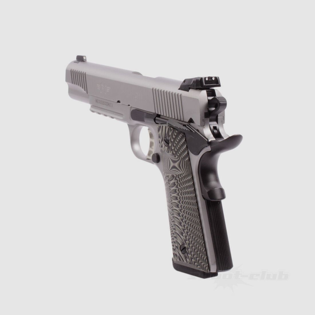 Messerschmitt ME 1911 Pistole Silber