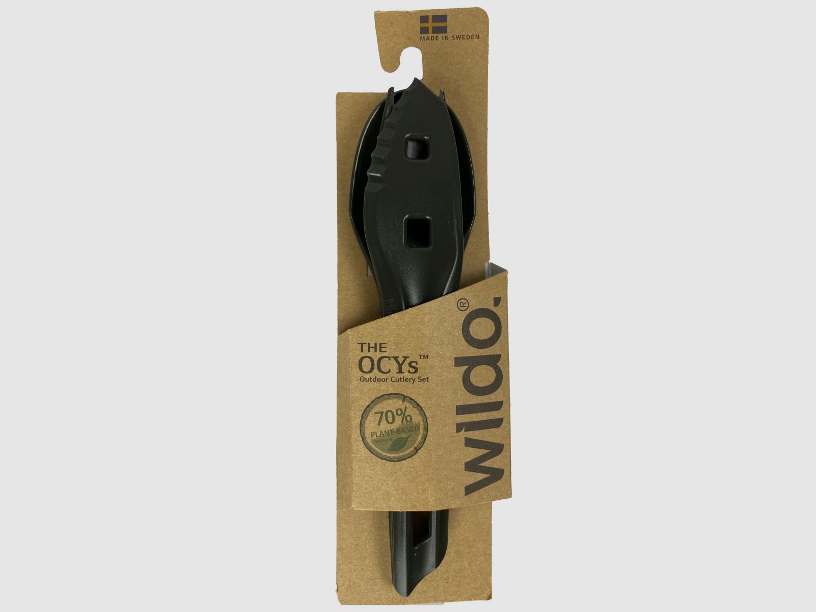 WILDO Camping Cutlery Set Olive