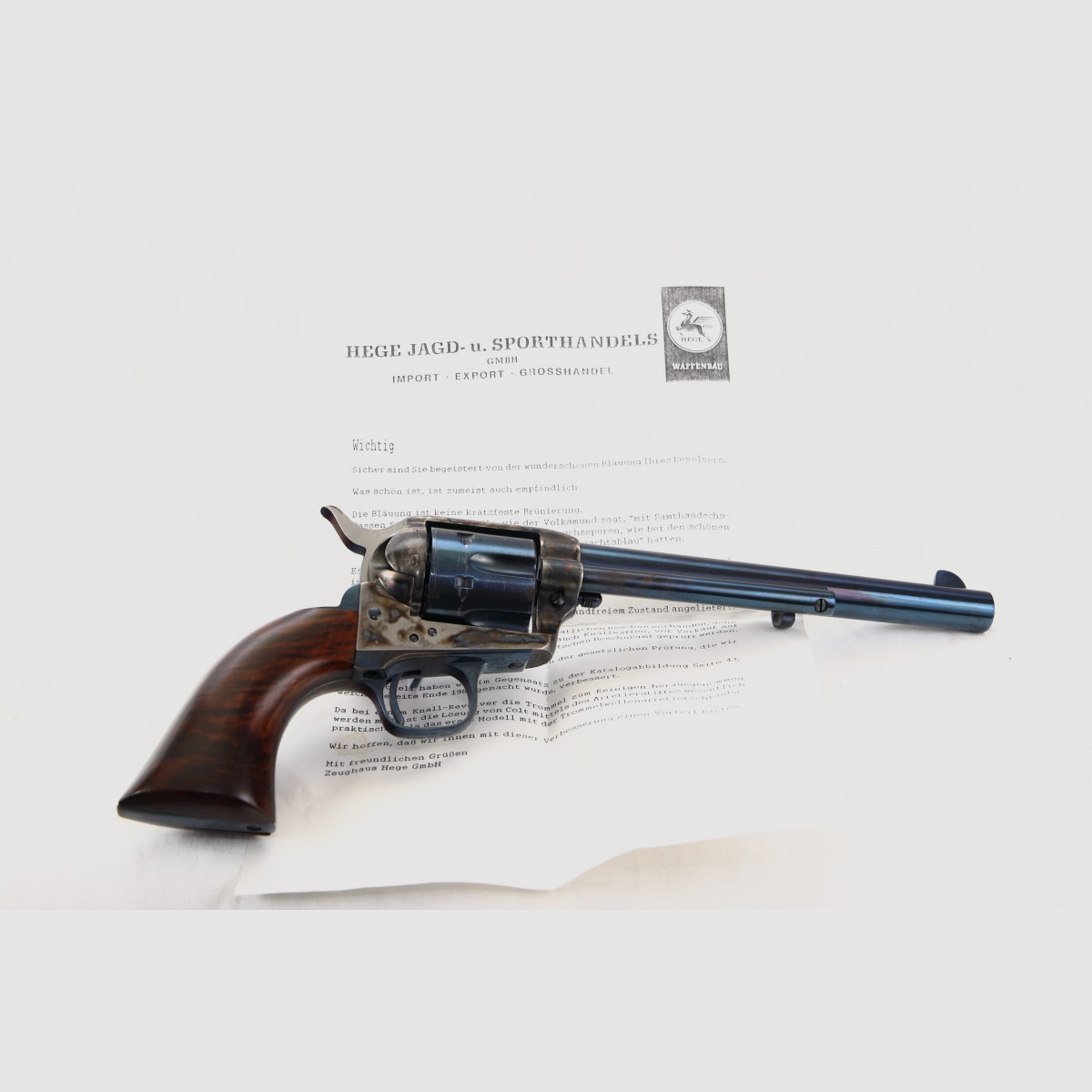 Western-Revolver A.Uberti Cattlemann Kal. 45 Short