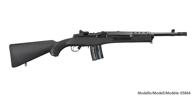 Ruger Mini-14 Ranch Tactical 300 BLK blu