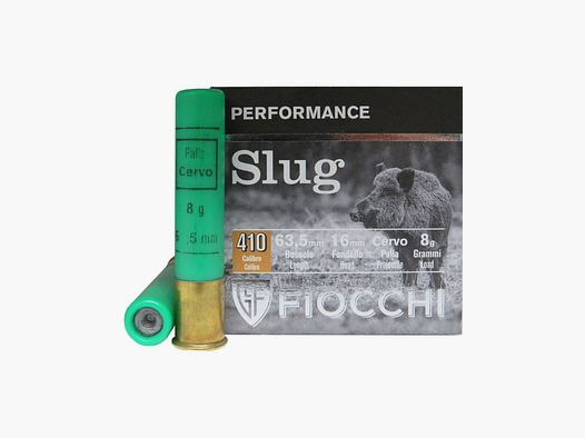 Fiocchi Patronen für Hirsch 410 Kal. 36/63,5 8 g