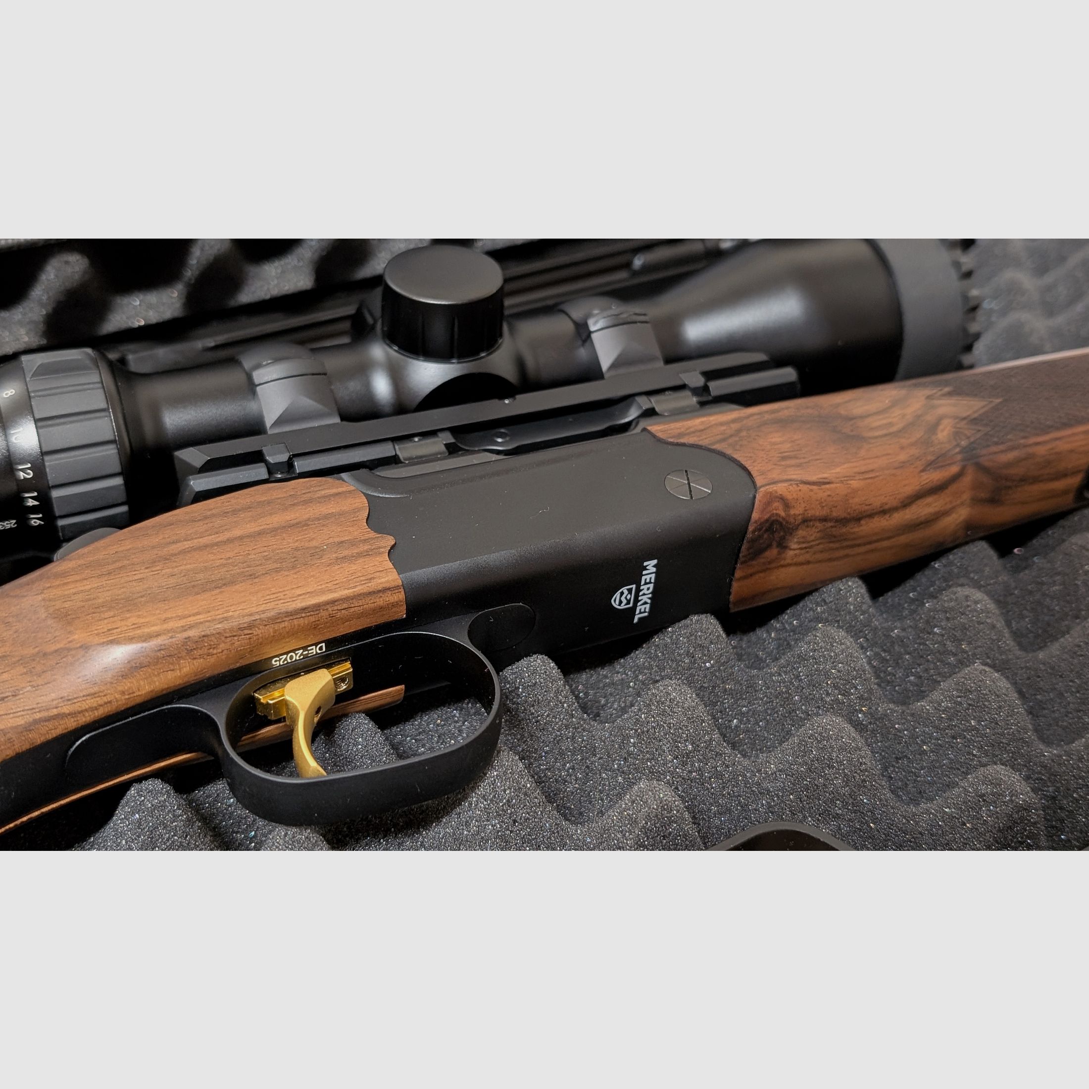 Merkel K5 Extreme avec Steiner Ranger 4S 4-16x44, calibre .30-06 Spring., neuf