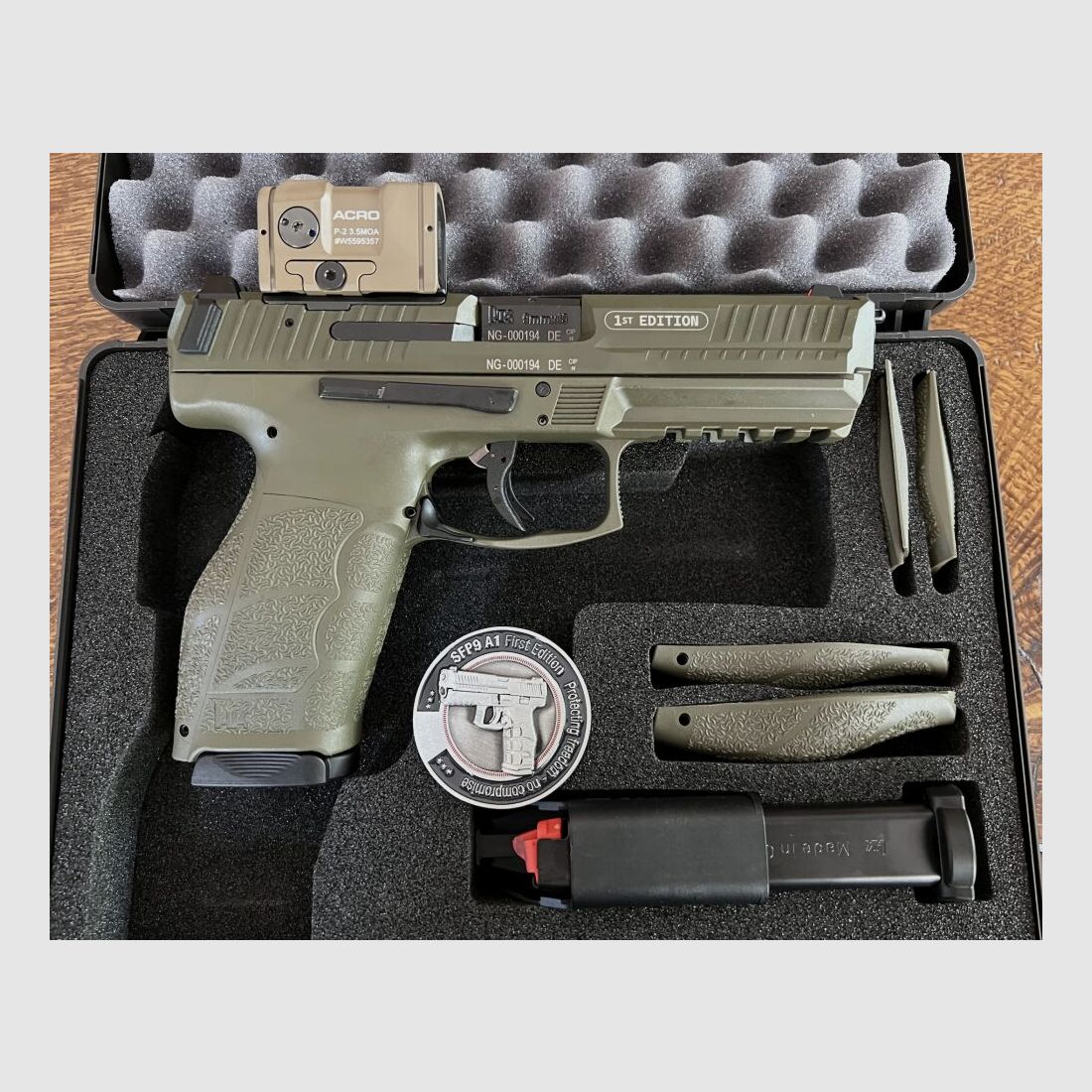 Heckler&Koch SFP9 SF A1 OR Natogrün