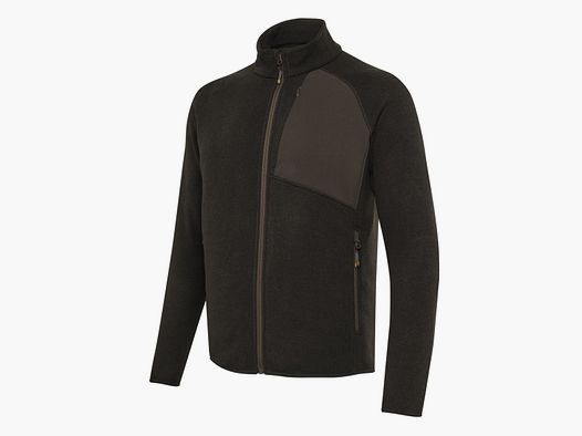 Chaqueta de thermofleece con cremallera completa BERETTA Abisko Brown Bark