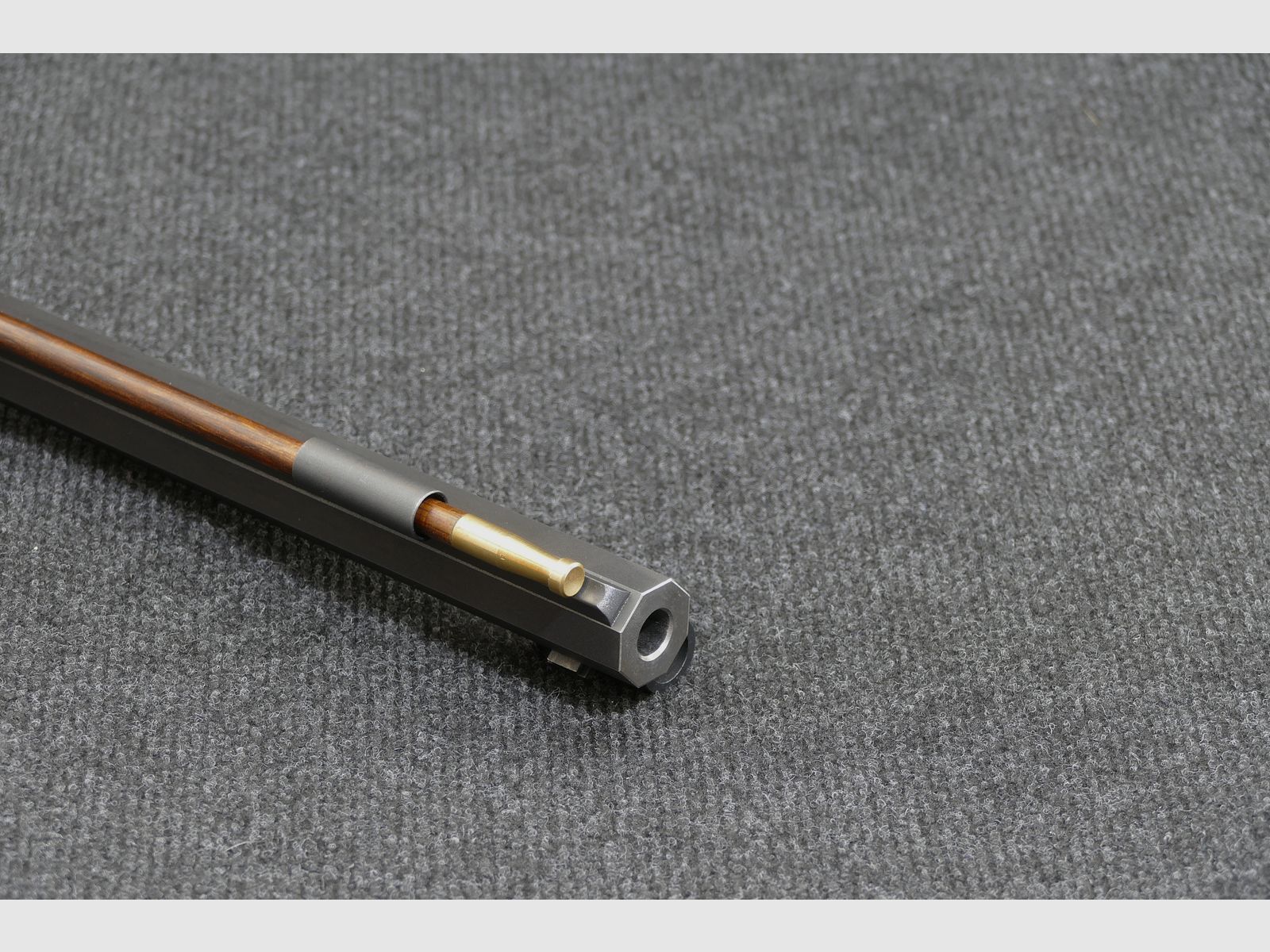 Davide Pedersoli Vorderlader Gewehr Tryon Rifle (Model S.229) uitvoering Creedmoor, .45 zwartkruit, zeer goed onderhouden
