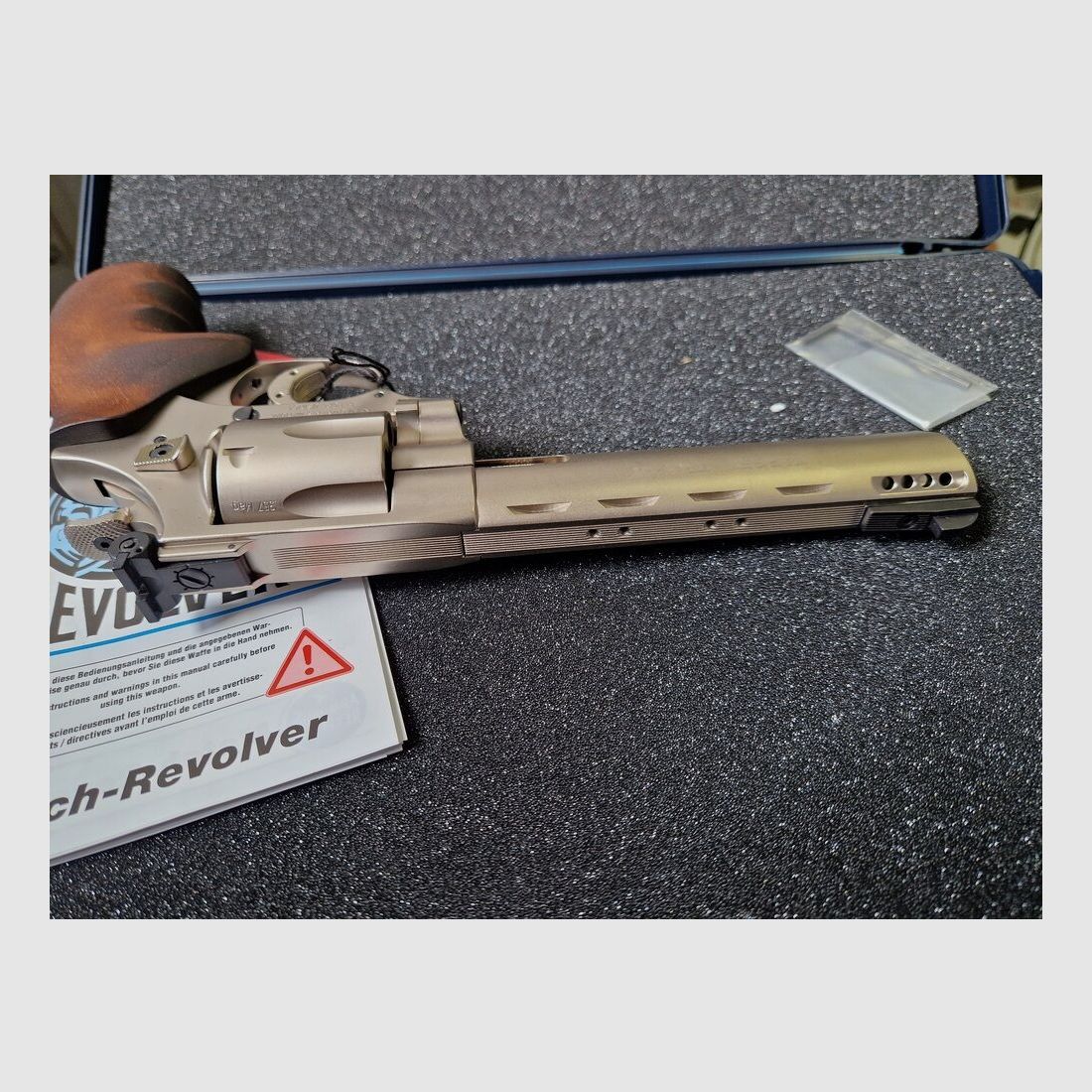 Weihrauch Revolver	 HW 357T Trophy Combat .357 Mag