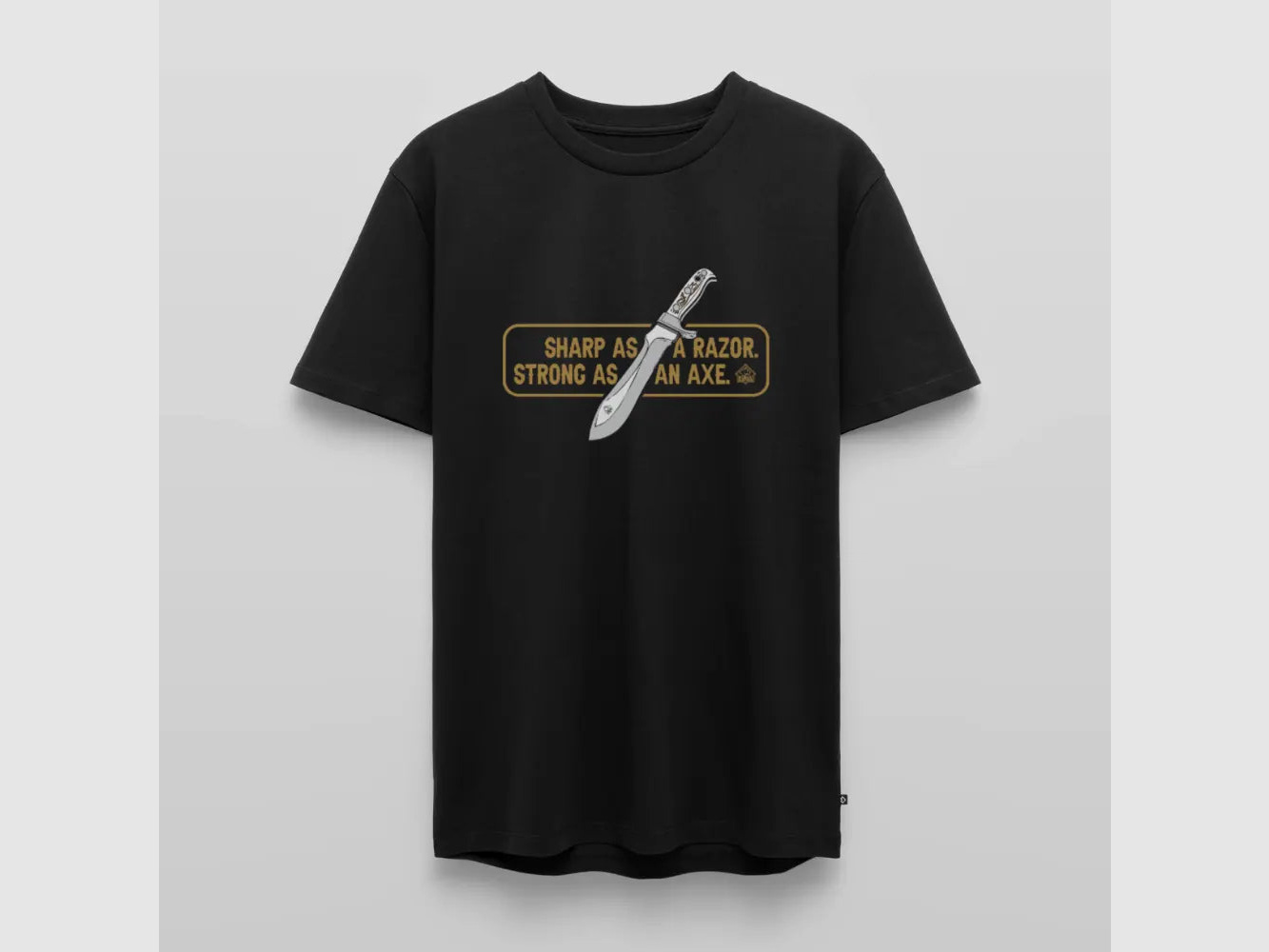 PUMA Men´s Premium T-Shirt "White Hunter Sharp & Strong"