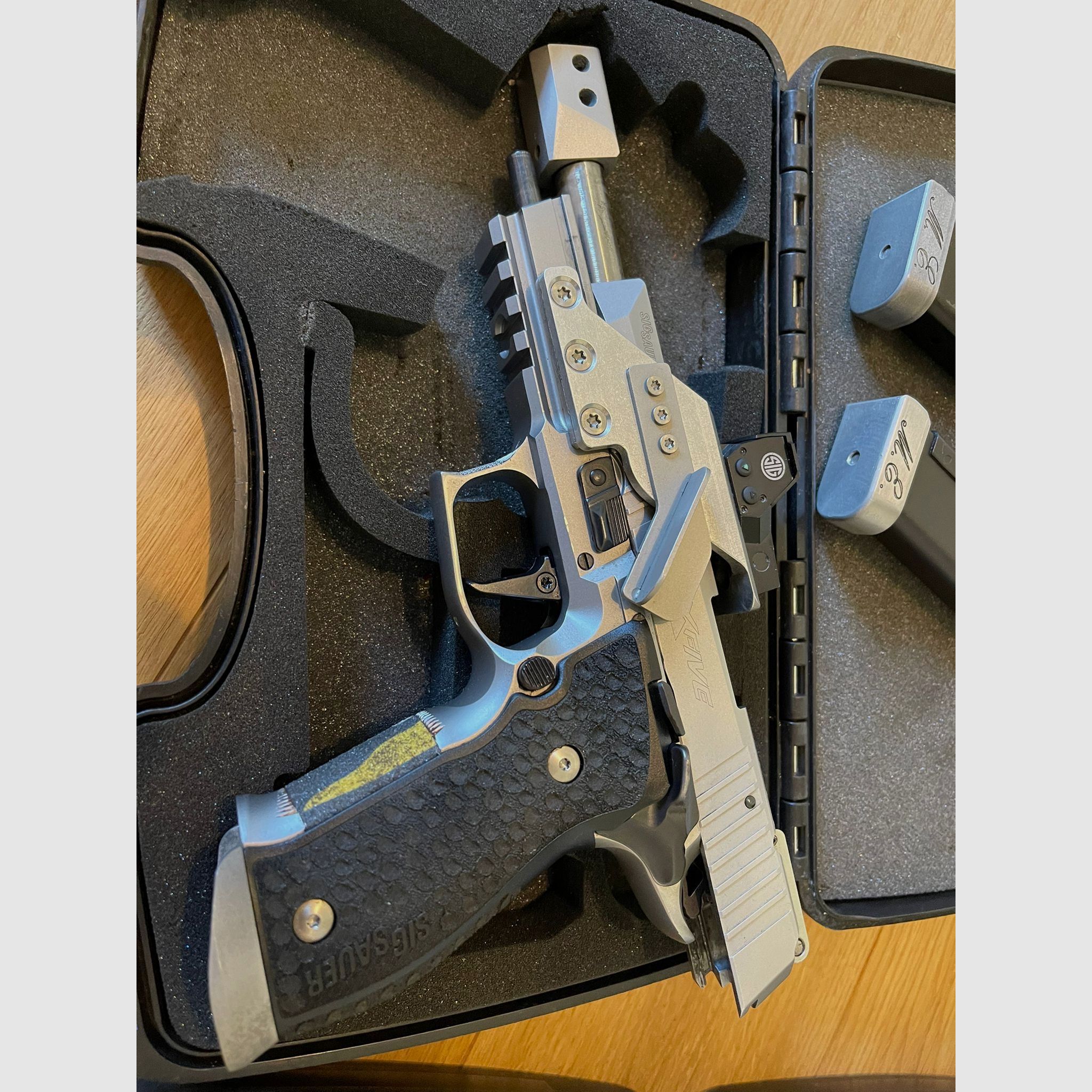 SIG Sauer Pistole P226 X-Five Supermatch Racegun HB-Q Umbau 