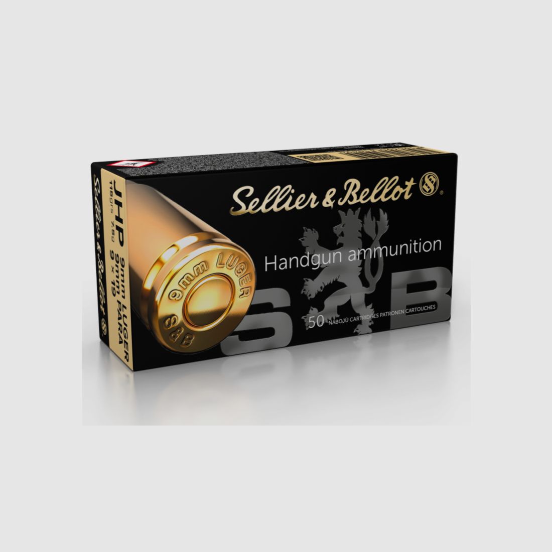Sellier & Bellot 117732 9mm Luger Hohlspitz 7,5g 115grs.
